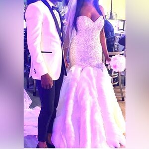 Martina Liana White Wedding Dress